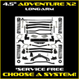 RK Suspension - JK 4.5" Adventure - X2 Long-Arm System