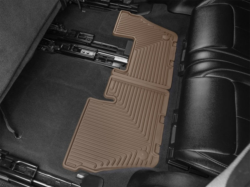 WeatherTech 21-23 Jeep Grand Cherokee L Rear Rubber Mats - Tan