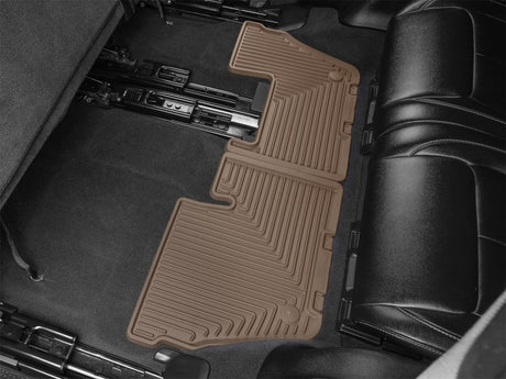 WeatherTech 21-23 Jeep Grand Cherokee L Rear Rubber Mats - Tan