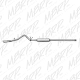 MBRP 14 Chevy/GMC 1500 Silverado/Sierra 4.3L V6/5.3L V8 Single Side Exit AL 3in Cat Back Exhaust