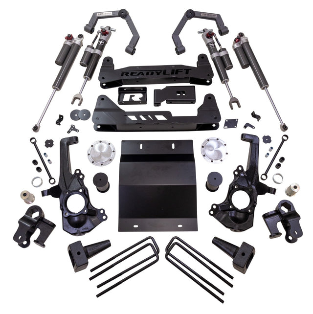 ReadyLIFT 42-30840 - 2020-2025 Chevrolet/GMC 2500HD/3500HD 8'' MAX3.3 Suspension System w/ Falcon 3.3 Shocks and Fab UCA Arms