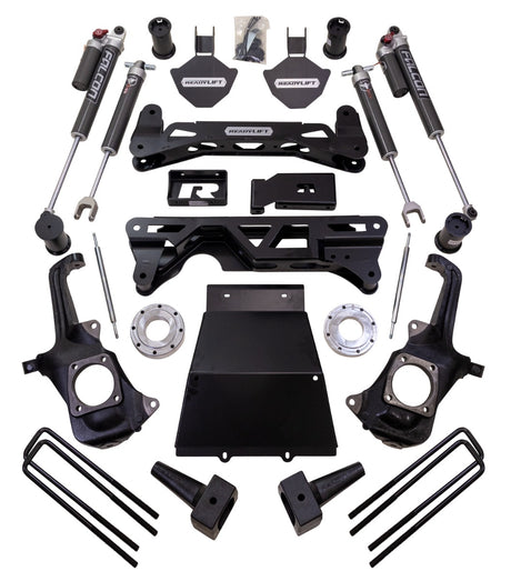 ReadyLIFT 42-31540 - 2011-2019 Chevrolet/GMC 2500HD/3500HD 5-6'' MAX2.1 Suspension System 2500HD/3500HD w/ 2.1 Falcon Shocks