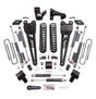 ReadyLIFT 43-23660 - 2023-2026 Ford F250/F350 Diesel  6'' Coil Spring Lift Kit with Falcon 3.3 Front/Rear Shocks, Radius Arms, Dual Steering Stabilizer, and Front Track Bar Bracket