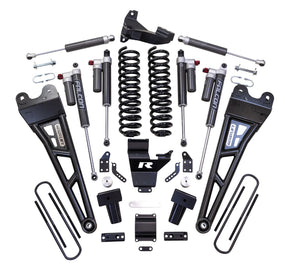 ReadyLIFT 43-27440 - 2017-2022 Ford F250/F350 Diesel  4'' Coil Spring Lift Kit with Falcon 3.3 Front/Rear Shocks, Radius Arms, Dual Steering Stabilizer, and Front Track Bar Bracket