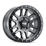 Dirty Life 9309 Canyon Pro 17x9/6x135 BP/0mm Offset/87.1mm Hub Satin Graphite Wheel - Beadlock