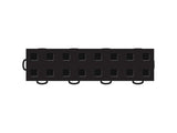 WeatherTech TechFloor - 3in X 12in Tiles(Left Loop) - Black/Black **Order in Qtys of 10