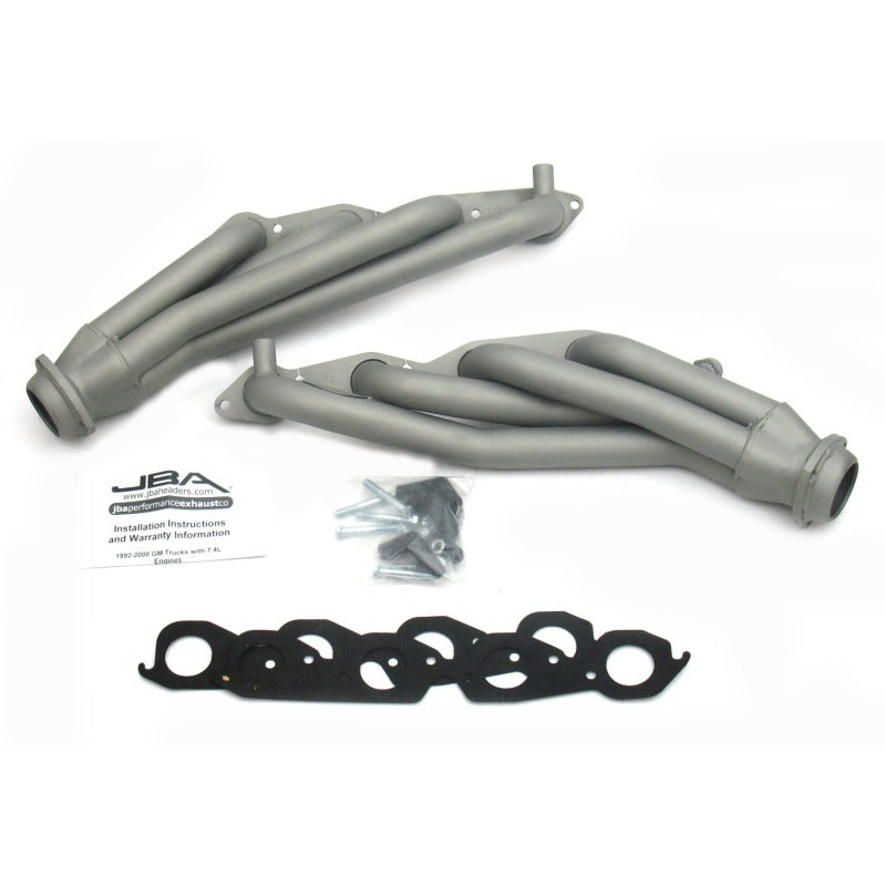 JBA 96-00 GM Truck 7.4L Voretc w/EGR & A.I.R. 1-3/4in Primary Ti Ctd Cat4Ward Header