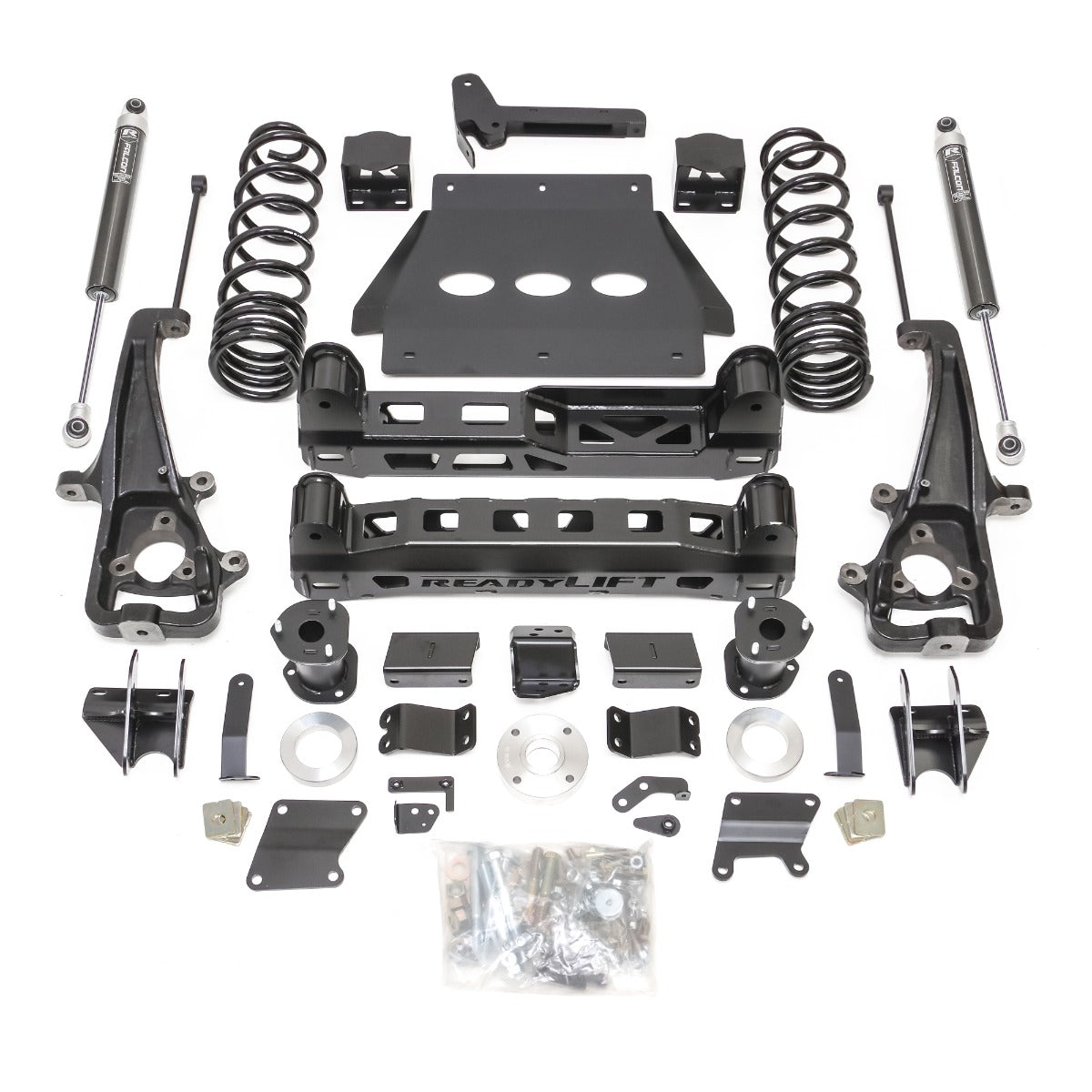 ReadyLIFT 44-19601 - 2019-2024 Dodge/Ram 1500 6.0'' Without Factory Air Suspension Lift Kit W/ Falcon 1.1 Monotube Shocks