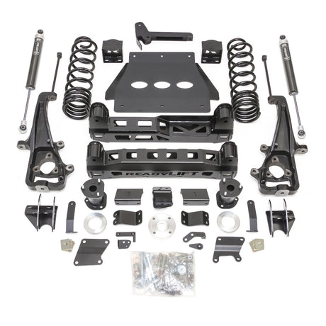 ReadyLIFT 44-19610 - 2019-2024 Dodge/Ram 1500 6.0'' Without Factory Air Suspension Lift Kit and 22" Wheels Big Bore Kit W/ Falcon 1.1 Monotube Shocks