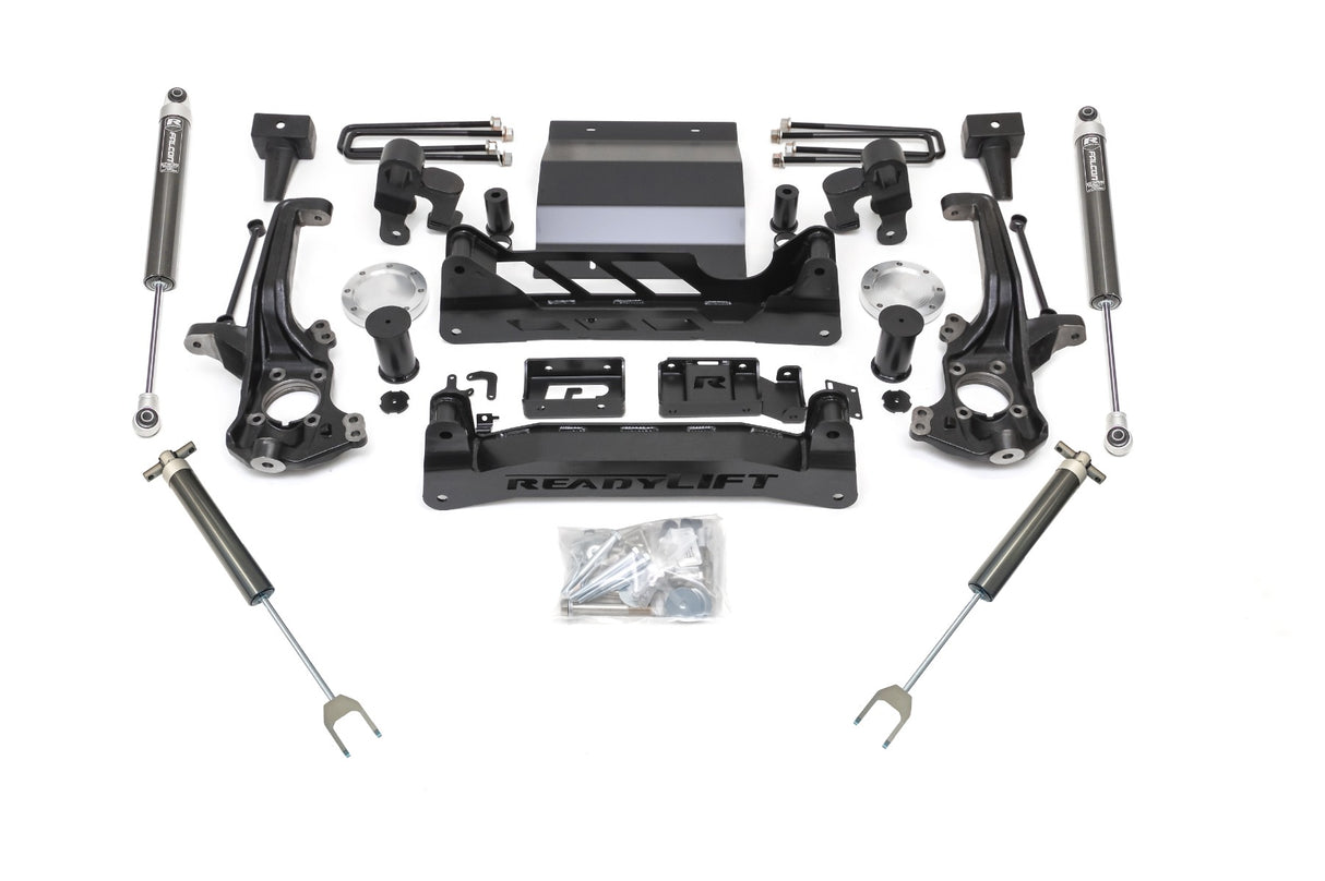 ReadyLIFT 44-30620 - 2020-2022 Chevrolet/GMC 2500HD/3500HD 6'' Lift Kit with Falcon 1.1 Shocks