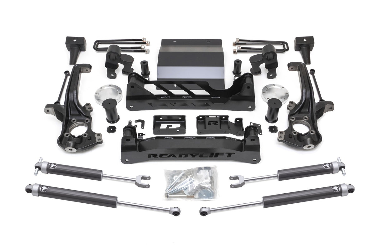 ReadyLIFT 44-30621 - 2020-2025 Chevrolet/GMC 2500HD/3500HD 6'' Lift Kit with Falcon 2.1 Shocks