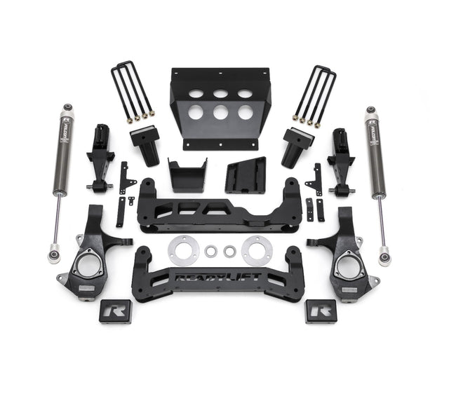 ReadyLIFT 44-34700 - 2014-2016.5 CHEVROLET/GMC 1500 7'' Big Lift Kit for Aluminum OE Upper Control Arms with Falcon 1.1 Monotube Shocks