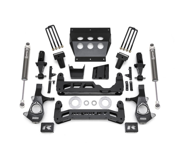 ReadyLIFT 44-34710 - 2014-2016 CHEVROLET/GMC 1500 7'' Big Lift Kit for Cast Steel OE Upper Control Arms with Falcon 1.1 Monotube Shocks
