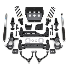 ReadyLIFT 44-3472 - 2014-2018 Chevrolet/GMC 1500 7'' Big Lift Kit with Upper Control Arms for Stamped Steel OE Upper Control Arms with Bilstein Shocks