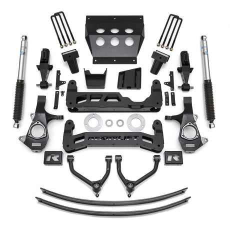 ReadyLIFT 44-3490 - 2014-2018 Chevrolet/GMC 1500 9'' Big Lift Kit for Aluminum or Stamped Steel OE Upper Control Arms with Bilstein Shocks