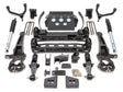 ReadyLIFT 44-3985 - 2019-2022 Chevrolet/GMC 1500 8'' Big Lift Kit with Upper Control Arms and rear Bilstein Shocks