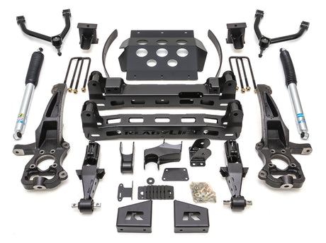 ReadyLIFT 44-3985 - 2019-2022 Chevrolet/GMC 1500 8'' Big Lift Kit with Upper Control Arms and rear Bilstein Shocks