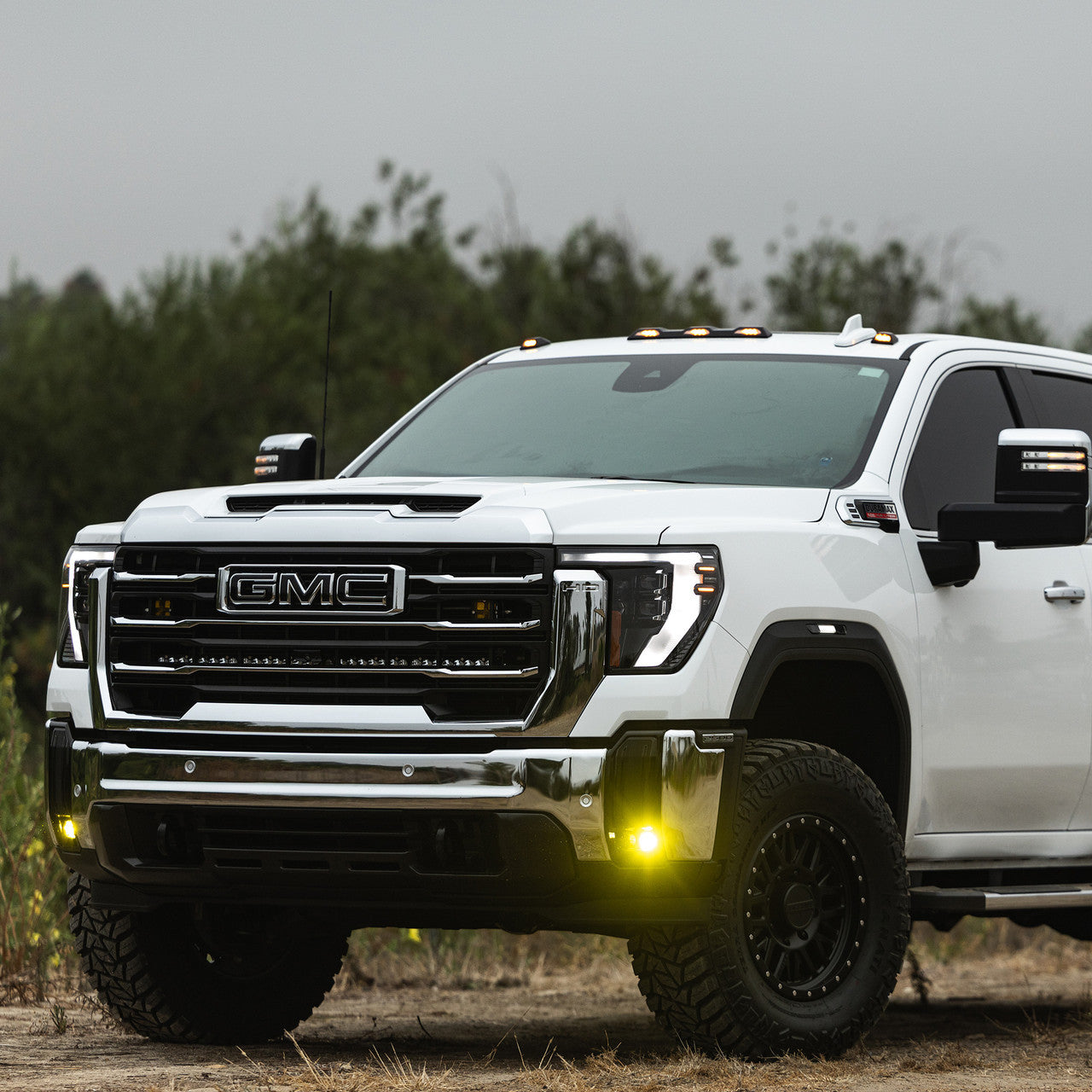 Baja Designs 24-25 GM 2500/3500 S1 Fog Pocket Light Kit - Baja Amber