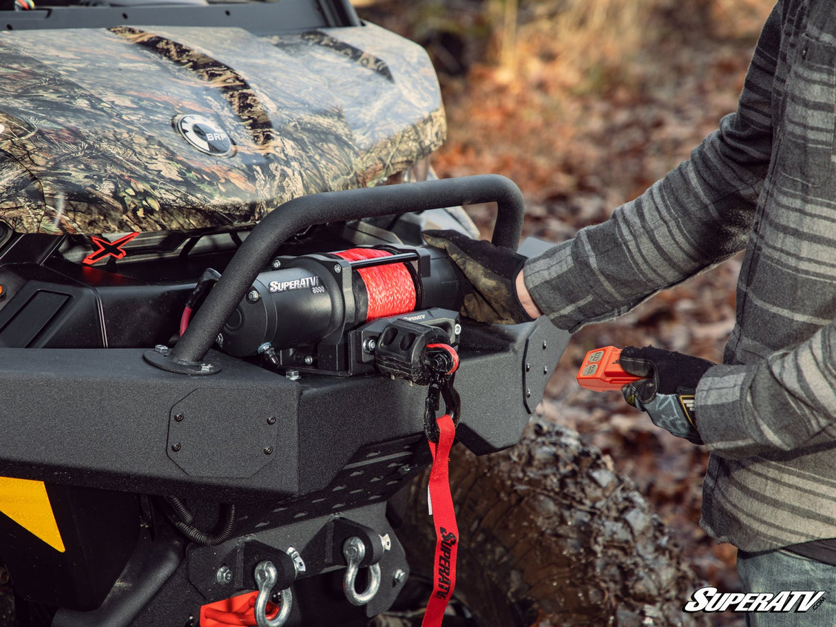 SUPERATV 4500 Lb. UTV/ATV Winch (With Wireless Remote & Synthetic Rope)