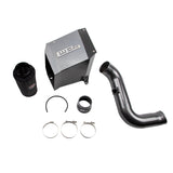 Wehrli 2001-2004 LB7 Duramax 4in Intake Kit with Air Box - Fine Texture Black