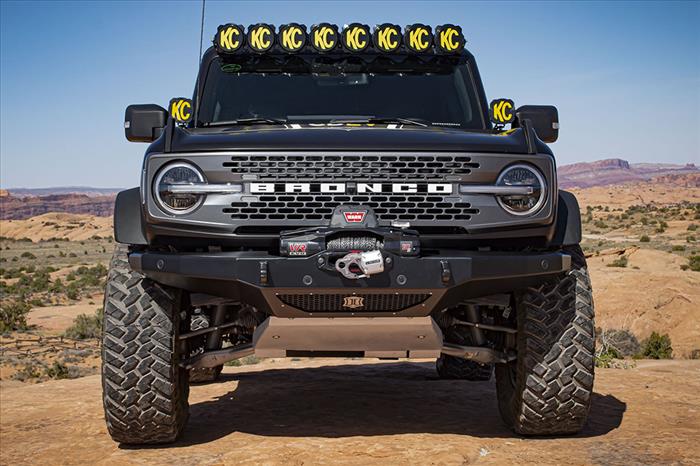 ICON Impact Armor 2021-2023 Ford Bronco Pro Series Front Winch Bumper