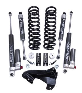 ReadyLIFT 46-20254 - 2020-2026 Ford F250/F350/F450 Diesel  2.5'' Coil Spring Front Lift Kit with Falcon 2.1 Monotube Front and Rear Shocks and Front Track Bar Bracket