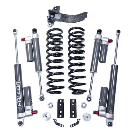 ReadyLIFT 46-20255 - 2020-2026 Ford F250/F350/F450 Diesel  2.5'' Coil Spring Front Lift Kit with Falcon 3.3 Front and Rear Shocks and Front Track Bar Bracket