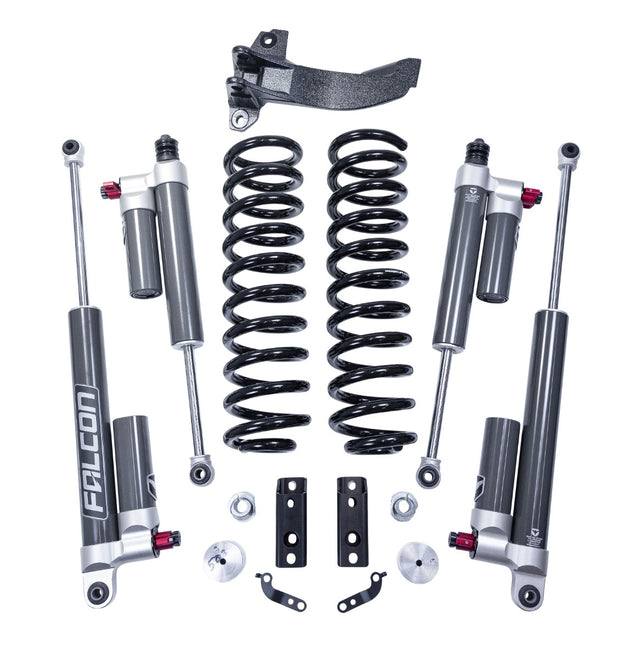 ReadyLIFT 46-20255 - 2020-2026 Ford F250/F350/F450 Diesel  2.5'' Coil Spring Front Lift Kit with Falcon 3.3 Front and Rear Shocks and Front Track Bar Bracket
