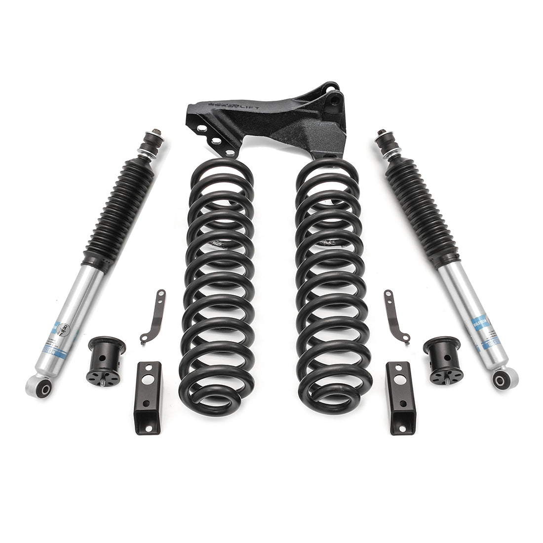 ReadyLIFT 46-2723 - 2017-2019 Ford F250/F350 Diesel  2.5'' Coil Spring Front Lift Kit with Bilstein Front Shocks and Front Track Bar Bracket