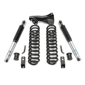 ReadyLIFT 46-2723 - 2017-2019 Ford F250/F350 Diesel  2.5'' Coil Spring Front Lift Kit with Bilstein Front Shocks and Front Track Bar Bracket
