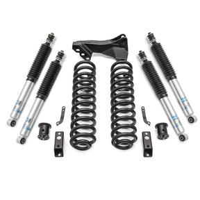 ReadyLIFT 46-2724 - 2017-2019 Ford F250/F350 Diesel  2.5'' Coil Spring Front Lift Kit with Bilstein Front and Rear Shocks and Front Track Bar Bracket