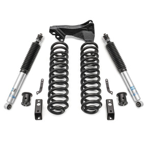 ReadyLIFT 46-2727 - 2011-2016 Ford F250/F350 Diesel  2.5'' Coil Spring Front Lift Kit with Bilstein Front Shocks and Front Track Bar Bracket
