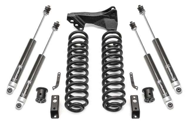 ReadyLIFT 46-27290 - 2011-2016 Ford F250/F350 Diesel  2.5'' Coil Spring Front Lift Kit with Falcon 1.1 Monotube Front and Rear Shocks and Front Track Bar Bracket