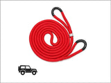 WeatherTech Kinetic Recovery Rope 3/4in. - Red/Black