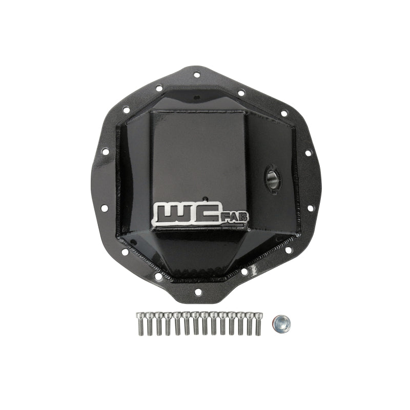 Wehrli fabricated aluminum rear differential cover for AAM 11.5in axle