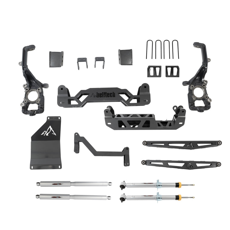 Belltech 2021+ Ford F150 4WD Trail Performance Lift Kit w/ Shocks