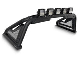 Go Rhino Sport Bar 2.0 textured black with lights mounted