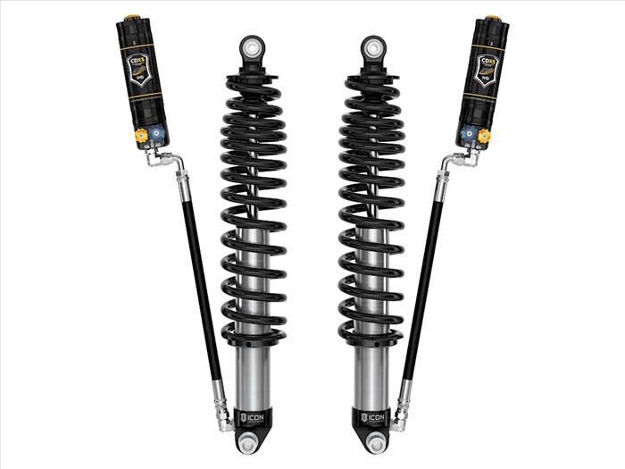 ICON 2021-2023 Ford Bronco, Rear, 1.25-3 Lift, V.S. 2.5 Series Coilover Kit, Remote Reservoir w/ CDXS, Heavy Rate Spring