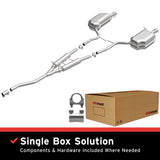 MagnaFlow BRE Exhaust Kit 02-05 Audi A4 Quattro 1.8L