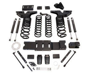 ReadyLIFT 49-19610 - 2019-2024 Dodge/Ram 2500 6'' Lift Kit with Falcon Shocks with Ring and Crossmember Standard Output Diesel Motor