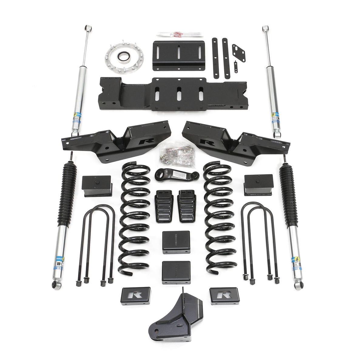 ReadyLIFT 49-19620 - 2019-2024 Dodge/Ram 3500 6'' Lift Kit with Bilstein Shocks with Ring and Crossmember High Output Diesel Motor