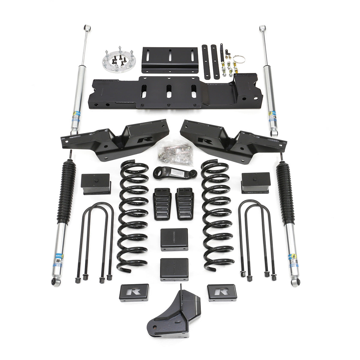ReadyLIFT 49-19630 - 2019-2024 Dodge/Ram 3500 6'' Lift Kit with Bilstein Shocks with Ring and Crossmember Standard Output Diesel Motor