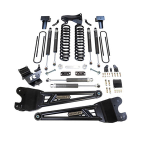 ReadyLIFT 49-23421 - 2023-2026 Ford F250/F350 Diesel  4'' Coil Spring Lift Kit with Falcon 1.1 Monotube Front/Rear Shocks, Radius Arms, Dual Steering Stabilizer, and Front Track Bar Bracket