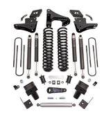 ReadyLIFT 49-23620 - 2023-2026 Ford F250/F350 Diesel  6'' Coil Spring Lift Kit with Falcon 1.1 Monotube Front/Rear Shocks, Radius Drops, and Front Track Bar Bracket