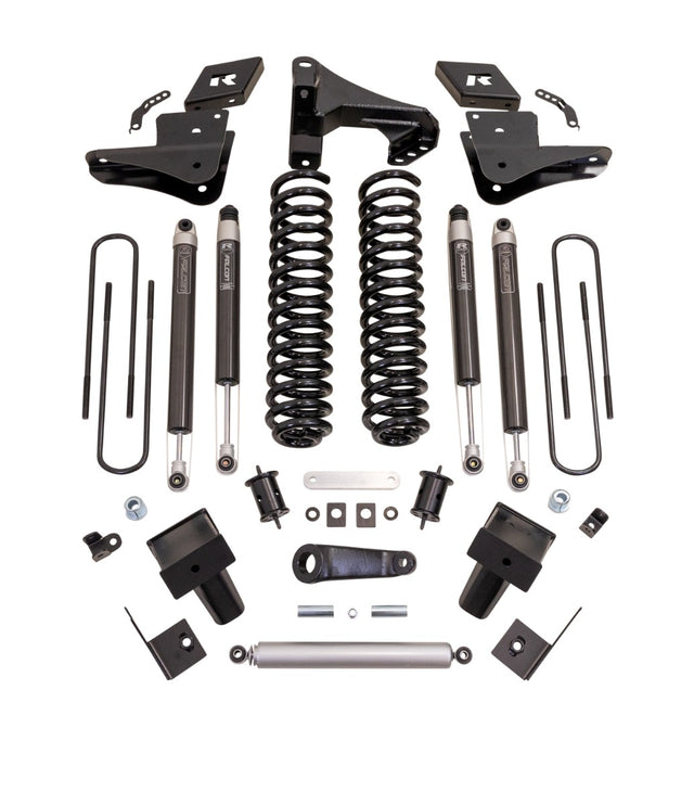 ReadyLIFT 49-23620 - 2023-2026 Ford F250/F350 Diesel  6'' Coil Spring Lift Kit with Falcon 1.1 Monotube Front/Rear Shocks, Radius Drops, and Front Track Bar Bracket
