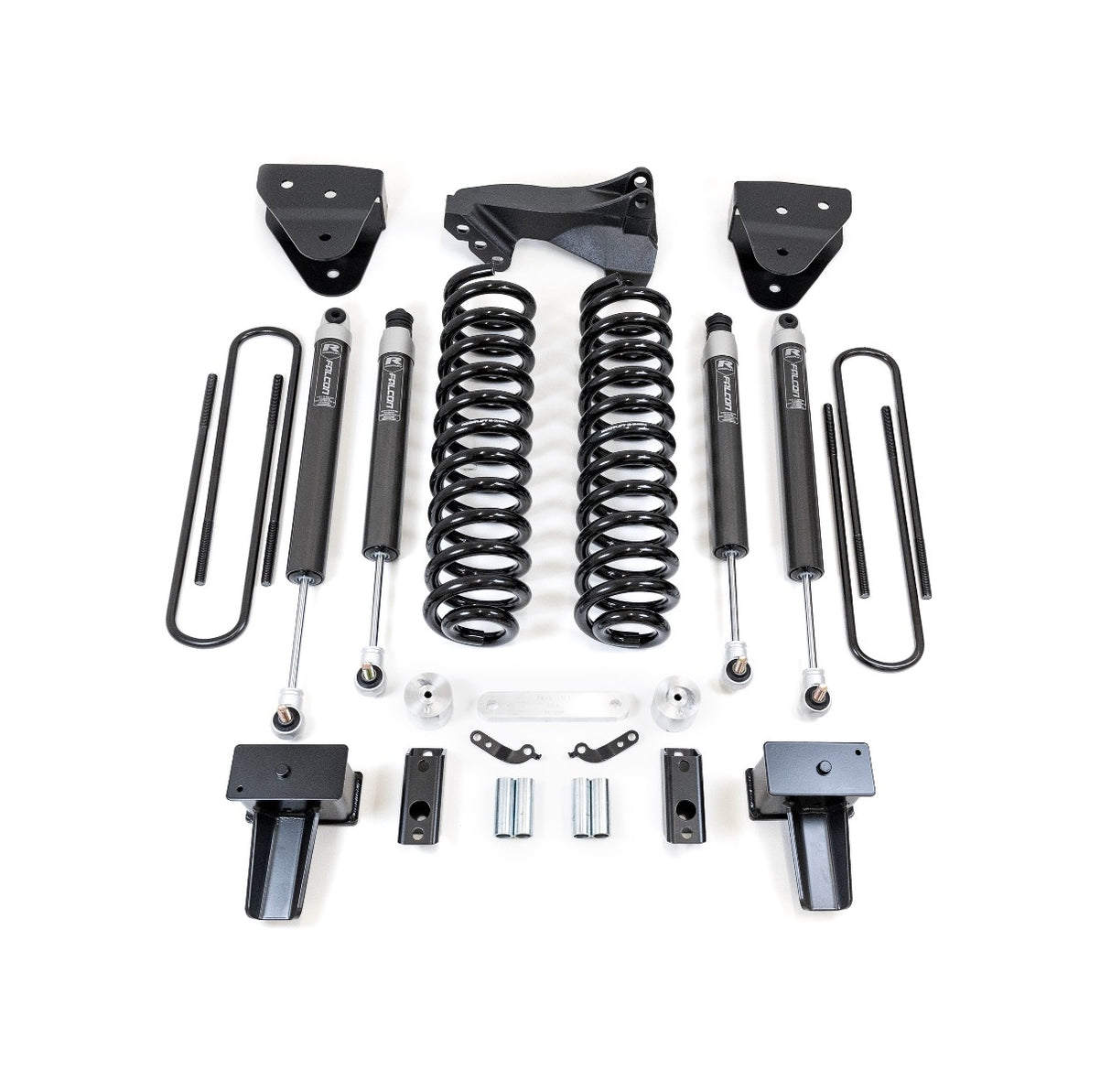 ReadyLIFT 49-27420 - 2017-2022 Ford F250/F350 Diesel  4'' Coil Spring Lift Kit with Falcon 1.1 Monotube Front/Rear Shocks and Front Track Bar Bracket