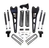 ReadyLIFT 49-27421 - 2017-2022 Ford F250/F350 Diesel  4'' Coil Spring Lift Kit with Falcon 1.1 Monotube Front/Rear Shocks and Front Track Bar Bracket with Radius Arms