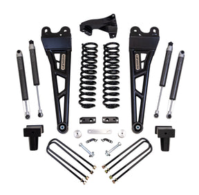 ReadyLIFT 49-27421 - 2017-2022 Ford F250/F350 Diesel  4'' Coil Spring Lift Kit with Falcon 1.1 Monotube Front/Rear Shocks and Front Track Bar Bracket with Radius Arms