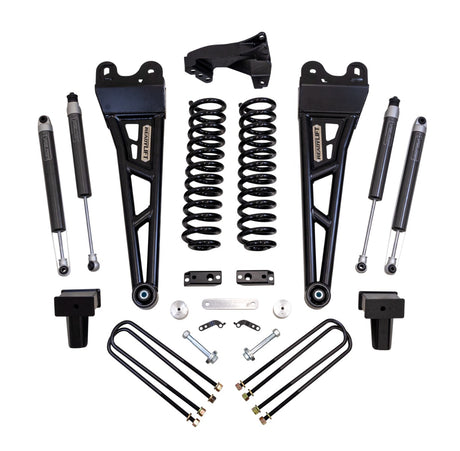 ReadyLIFT 49-27421 - 2017-2022 Ford F250/F350 Diesel  4'' Coil Spring Lift Kit with Falcon 1.1 Monotube Front/Rear Shocks and Front Track Bar Bracket with Radius Arms