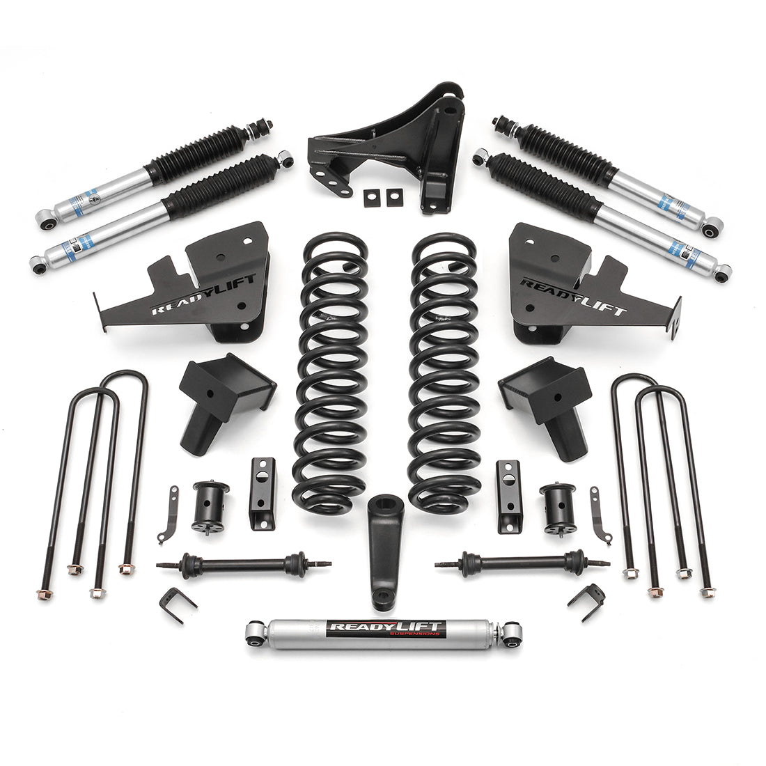 ReadyLIFT 49-2763 - 2017-2022 Ford F250/F350 Diesel  6.5'' Lift Kit with Bilstein 5100 Shocks - 2 Piece Drive Shaft